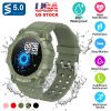 1.3in Wireless Fitness Tracker IP67 Waterproof Smart Watch Sport Bracelet w/Heart Rate Blood Pressure Sleep Monitor For Android IOS