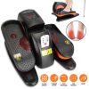 Under Desk Elliptical Machine Seated Pedal Exerciser Leg Foot Trainer Stepper Exerciser with 5 Speed Levels 3 Auto Modes LCD Monitor for Seniors Offic