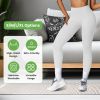 Women\'s High Waist Workout Leggings Tummy Control Compression Yoga Tight Pants Gym Pants Athletic Running Leggings with 25In Inseam No Front Seam