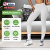 Women\'s High Waist Workout Leggings Tummy Control Compression Yoga Tight Pants Gym Pants Athletic Running Leggings with 25In Inseam No Front Seam